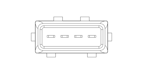 Débitmètre de masse d'air